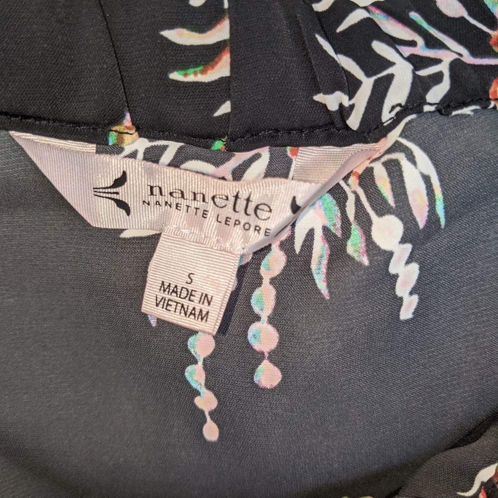 Nanette Lepore floral shirt